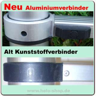 Teleskopleiter 3,8m ALUverbinder Anlegeleiter + Tasche  