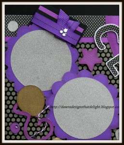 DDD Bear New Year Party Celebration premade scrapbook pages paper 