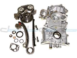 91 99 2.4 Nissan 240SX KA24DE Timing Chain Oil Pump Kit  