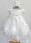 baby girl christening baptism communion church dress gown size 01234