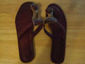 African Leather Sandals sandal 9 shoe  