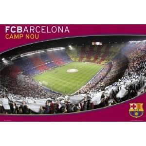   51535 Fußball   F.C. Barcelona, Camp Nou, Stadion Poster 91 x 61 cm