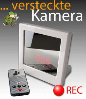 Uhr Wecker mit Versteckte Videokamera Fotokamera Überwachungskamera 