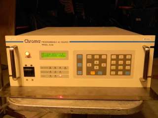 Chroma 6106 1 Programmable AC Source. *CALIBRATED*  
