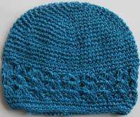 Crochet Kufi Hat Cap Beanie Baby Infant Girl NEW 1Pcs  