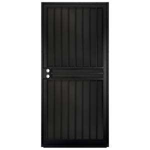   Door with Black Perforated Rust Free Aluminum Screen IDR10000362001 at