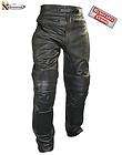 Xelement Mens Armored Cowhide Leather Racing Pants 32