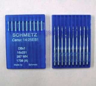 20 SCHMETZ DBX1 16X257 16X95 Sewing Machine Needles  