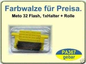 PA367 5x Stempelrolle f. Auszeichner Meto 32 Flash/0,2  