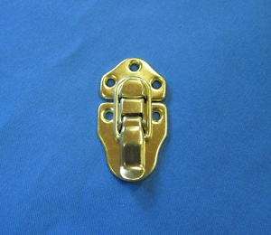 ANTIQUE TRUNK LATCH, Brass, Replacement # 1, Small  
