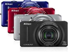 Nikon Coolpix S9300 Digitalkamera (16 Megapixel, 18 fach opt. Zoom, 7 