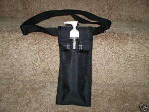 MASSAGE THERAPY SUPPLIES SINGLE OIL HOLSTER w/ BOTTLE  