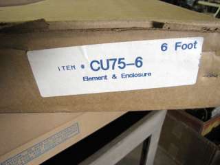 Sterling Baseboard Element & Enclosure CU75 6  
