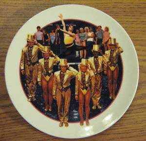 Avon® Images of Hollywood Chorus Line Collector Plate  