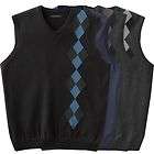 Axist Mens Argyle Patterned Sweater Vest NEW