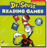 Dr. Seuss Reading Games RETAIL JEWEL  