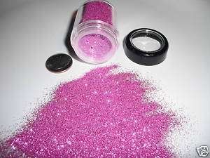 D00133 PREMIUM Grade Ultra Fine Glitter Metallic Pink  