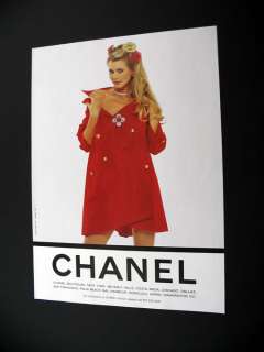 Chanel Jewelry Fashion 1995 print Ad  