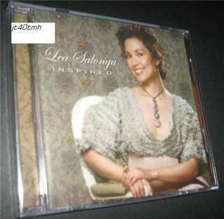 LEA SALONGA INSPIRED ORIGINAL CD DVD ASIA EXCLUSIVE NEW  