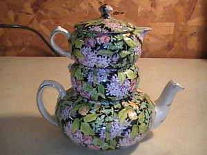 Lord Nelson BLACK BEAUTY Stacking Teapot Set   4 pieces  