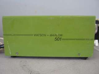 Watson Marlow 501S Peristaltic Pump  