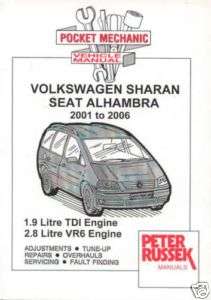 VW Sharan Seat Alhambra Workshop Manual (Peter Russek)  