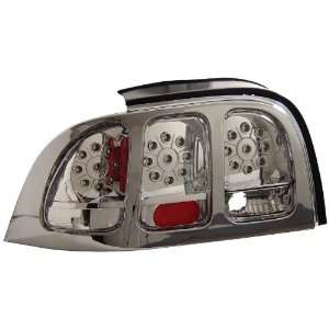 Anzo USA 321022 Ford Mustang Chrome LED Tail Light Assembly   (Sold in 