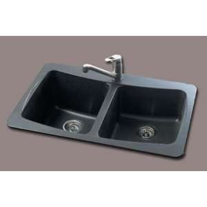  Astracast AL20R.USSK ALPHA Double Bowl Kitchen Sink