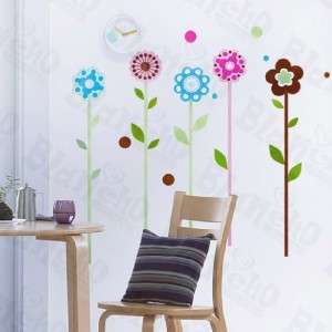 TALL FLOWERS   Baby & Kids Removable Wall Sticker Decal  