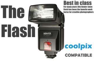 SLAVE FLASH FOR NIKON COOLPIX CAMERA S8000 S6000 S4000  