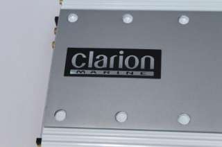 Clarion APX480M Marine Amplifier 640 Watt 4 Channel Power Amp 
