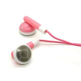cuffie auricolari rosa per apple ipod con spugna di ricambio