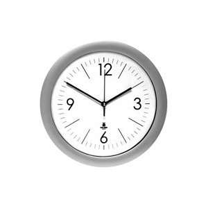  14 Silver Contoured Body Clock (ILC67848004) Office 