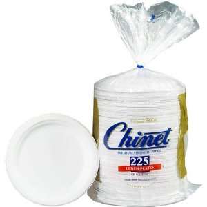  Chinet Paper Lunch Plates, 225 count   CASE PACK OF 2 