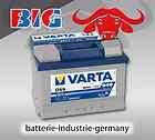 Autobatterie VARTA Blue D59 12V 60Ah 60 Ah ersetzt 41 
