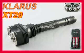 KLARUS XT20 Cree XM L U2 LED Flashlight + 18650 Battery  