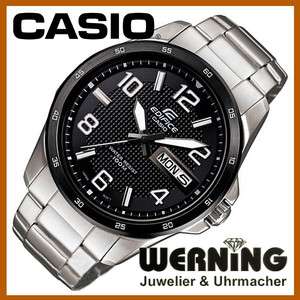   Casio Edifice Herren Uhr Day/Date EF 132D 1A7VER