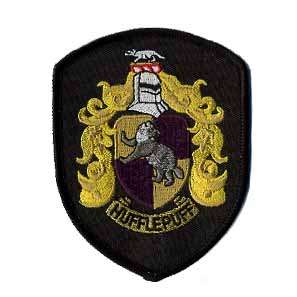 Harry Potter Hufflepuff Crest Patch   Version 1  
