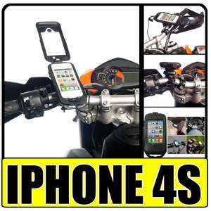 Motorcycle Tough Case Mount + DIN Hella Battery Charger Cable for 