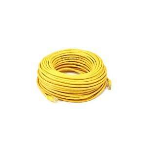  100FT Cat5e 350MHz UTP Ethernet Network Cable   Yellow 