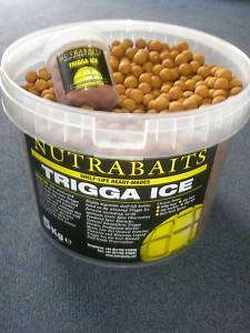 Nutrabaits 5kg Trigga Ice 15mm boilie + Pop up deal  