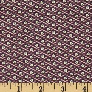  44 Wide Hampton Leaf Purple Fabric By The Yard Arts 