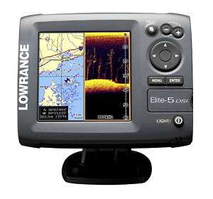 Lowrance Elite 5 DSI GPS/Fishfinder w/455/800khz METRIC  