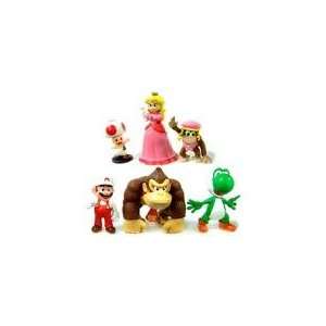  Super Mario Brothers Figures 2 3 Set of 6 Toys & Games