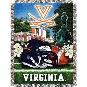  Virginia Cavaliers NCAA Woven Tapestry Throw (Home Field 