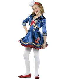 Sailor Girl Kids Costume  Girls Sailor Dress