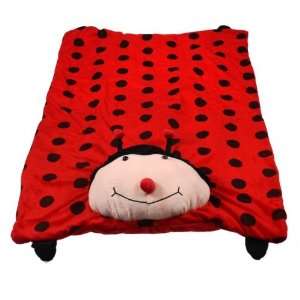   Pet Pillow Slumber Mat Animal Blanket   Lady Bug