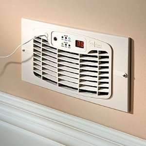 Cyclone Booster Fan Plus with Built-In Thermostat in Brown CM300B