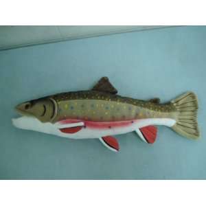  10 Brook Trout Plush Stuffed Animal Toy Toys & Games