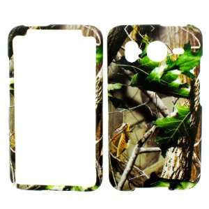  HTC INSPIRE 4G GREEN LEAF COVER CASE Hard Case/Cover 